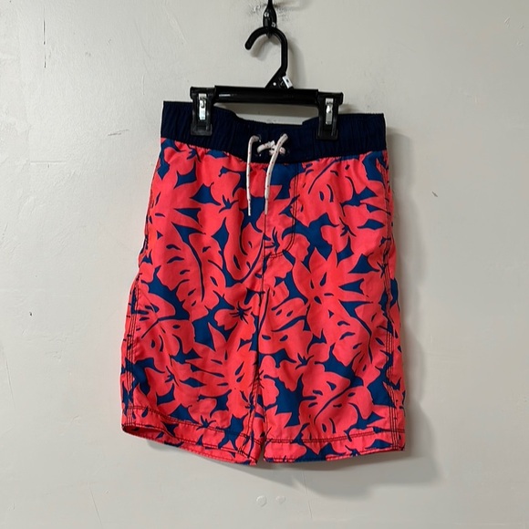 GAP Kids Swim Trunks - Pink and Blue - Picture 1 of 2